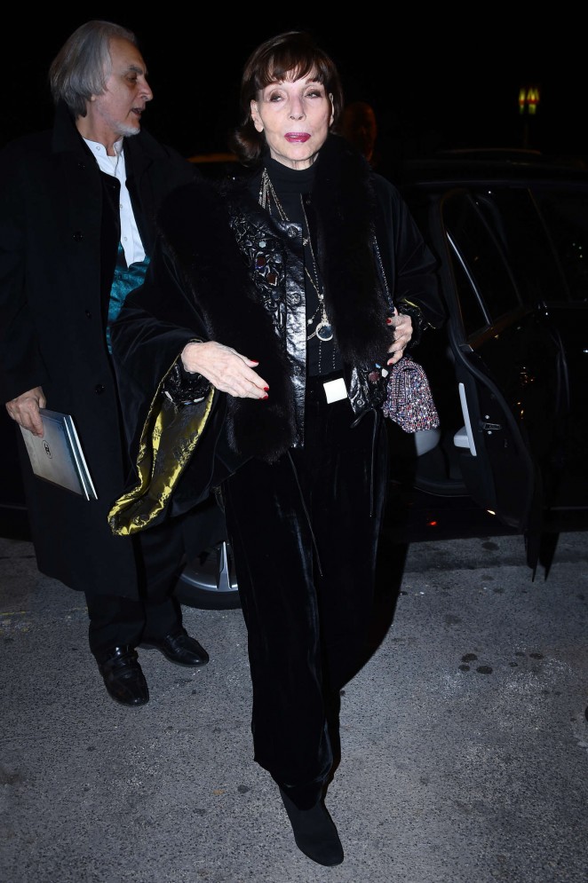 Elsa Martinelli - Chanel Metiers d'Arts Fashion Show 2015 in Rome