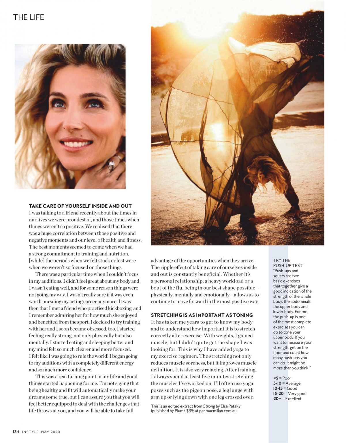 Elsa Pataky â€“ Instyle Magazine (Australia â€“ May 2020)