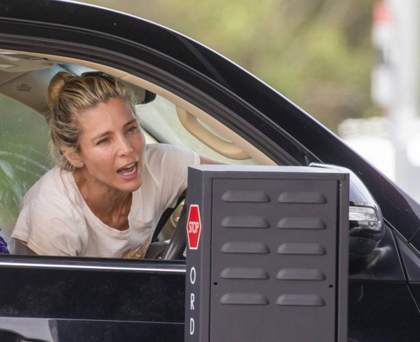 Elsa Pataky - Pit-stops for Happy Meals at a McDonals's Drive-Thru in Byron Bay