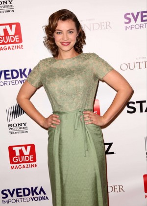 Elvy Yost - TV Guide Magazine and STARZ Celebration of OUTLANDER in West Hollywood