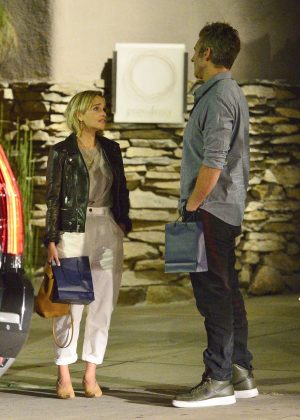 Emilia Clarke and David Benioff out for dinner in Los Angeles