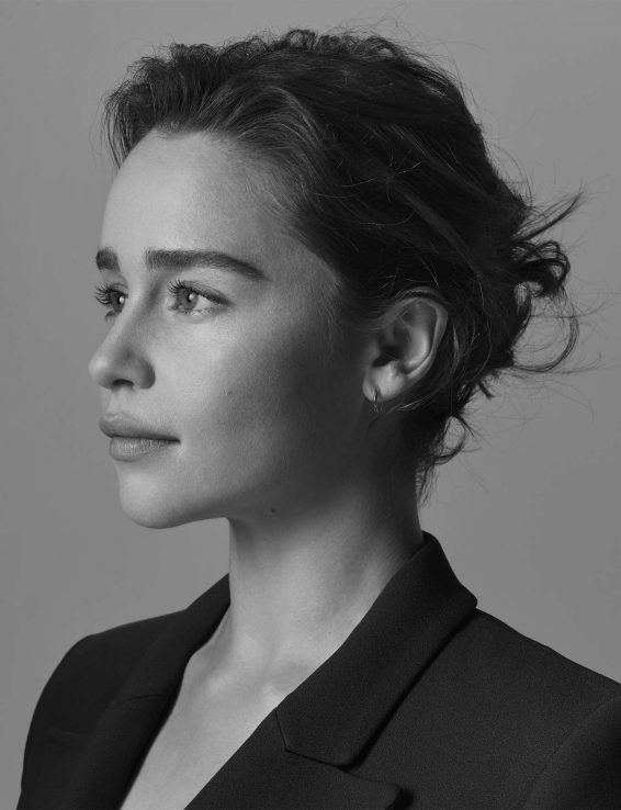 Emilia Clarke by Robert Ashcroft Portraits for #Sameyoucharity 2019