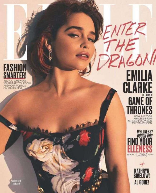 Emilia Clarke - Elle Magazine (August 2017)