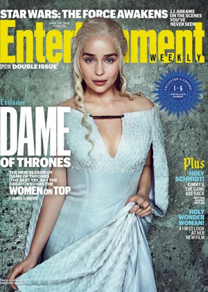 Emilia Clarke - Entertainment Weekly Cover (April 2016)