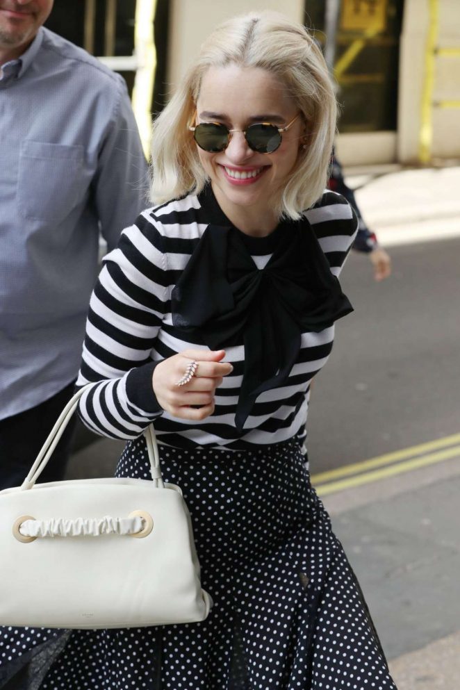 Emilia Clarke - Seen Out And About In London