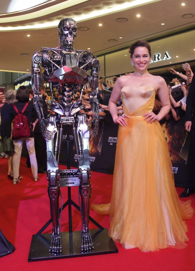 Emilia Clarke - 'Terminator Genisys' Premiere in Seoul