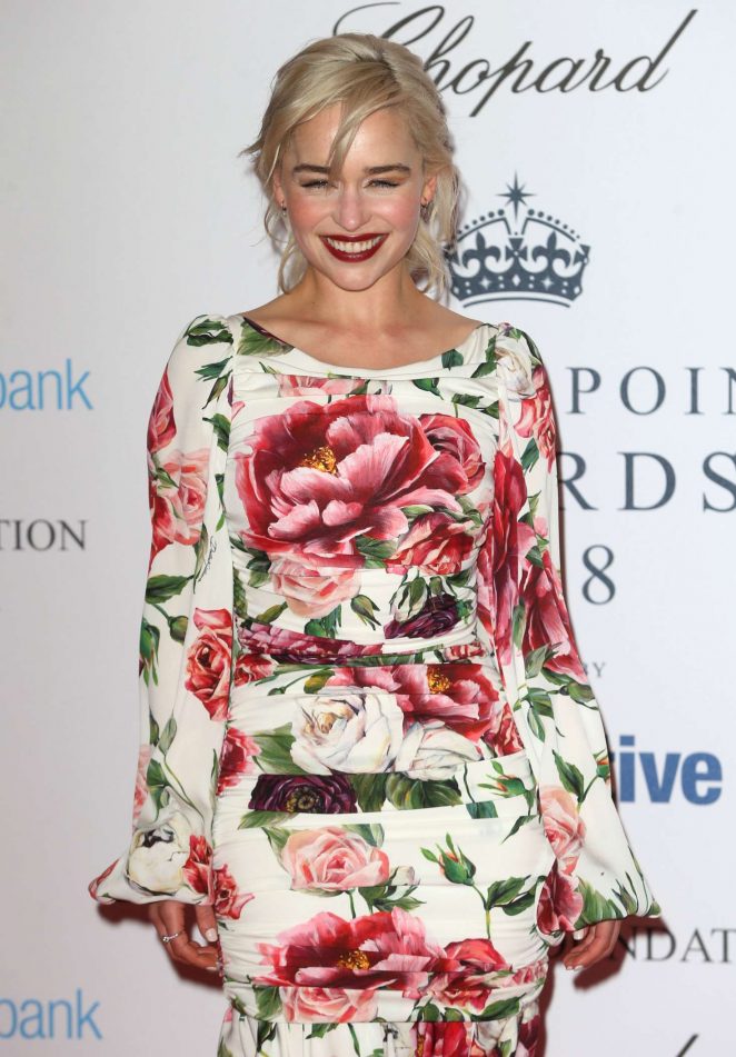 Emilia Clarke - The Centrepoint Awards 2018 in London