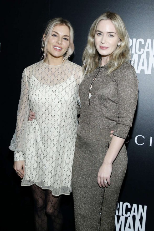 Emily Blunt and Sienna Miller - 'American Woman' Screening in New York