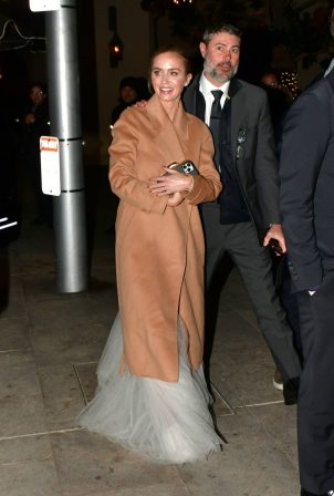 Emily Blunt - Arriving at Universal Studios and Oppenheimer afterparty in Beverly Hills