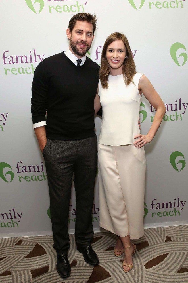 Emily Blunt - Family Reach's Cooking Live from New York in New York