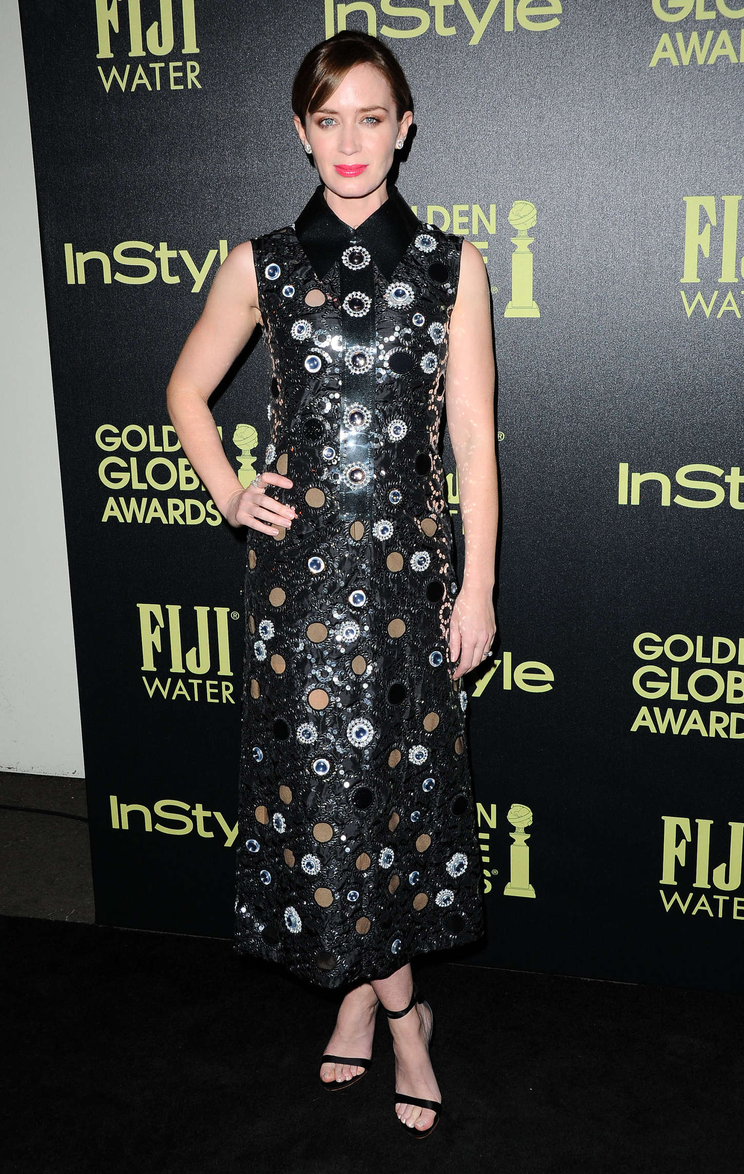 Emily Blunt: HFPA And InStyle Celebrate The 2016 Golden Globe Award Season.