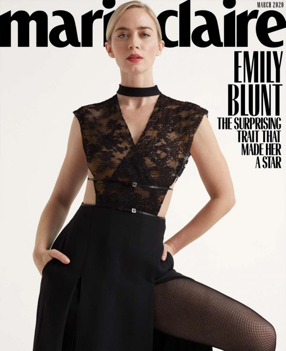 Emily Blunt - Marie Claire - March 2020