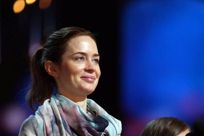 Emily Blunt - Rehearsing for the 88th Annual Academy Awards in Hollywood