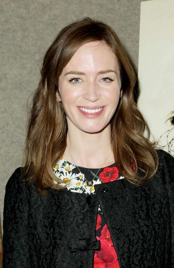 Emily Blunt - Special Luncheon Celebrating Sicario in New York