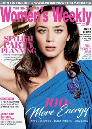 Emily Blunt - Women's Weekly Singapore (November 2016)