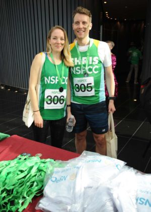 Emily Bowker - Takes on the Gherkin Challenge for the NSPCC in London