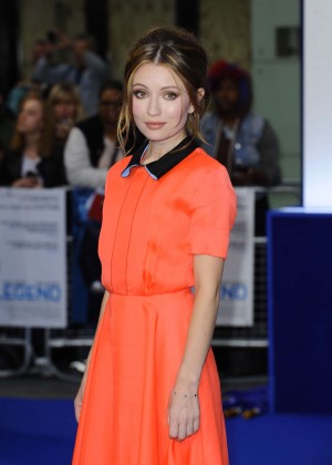Emily Browning - 'Legend' Premiere in London