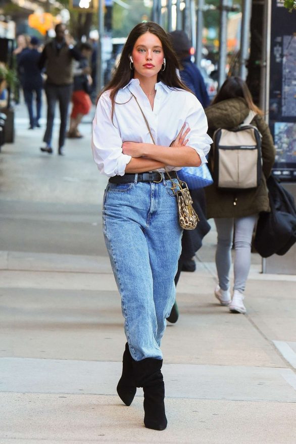 Emily DiDonato in Jeans - Out in New York
