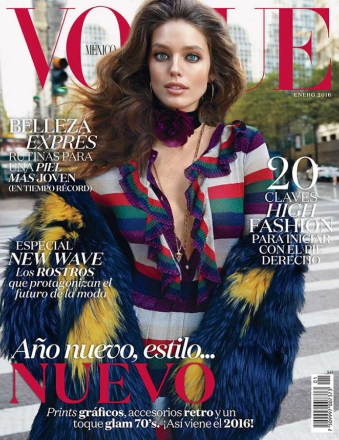 Emily DiDonato - Vogue Mexico Cover (January 2016)