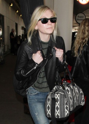 Emily Kinney in Jeans at LAX Airport in LA