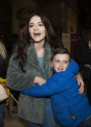 Emily Middlemas out and about in Glasgow