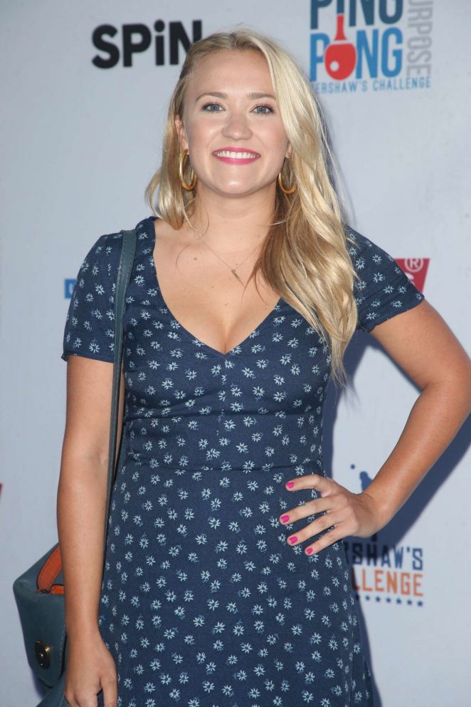 Emily Osment - 6th Annual Ping Pong 4 Purpose in LA