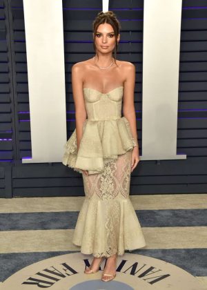 Emily Ratajkowski - 2019 Vanity Fair Oscar Party in Beverly Hills