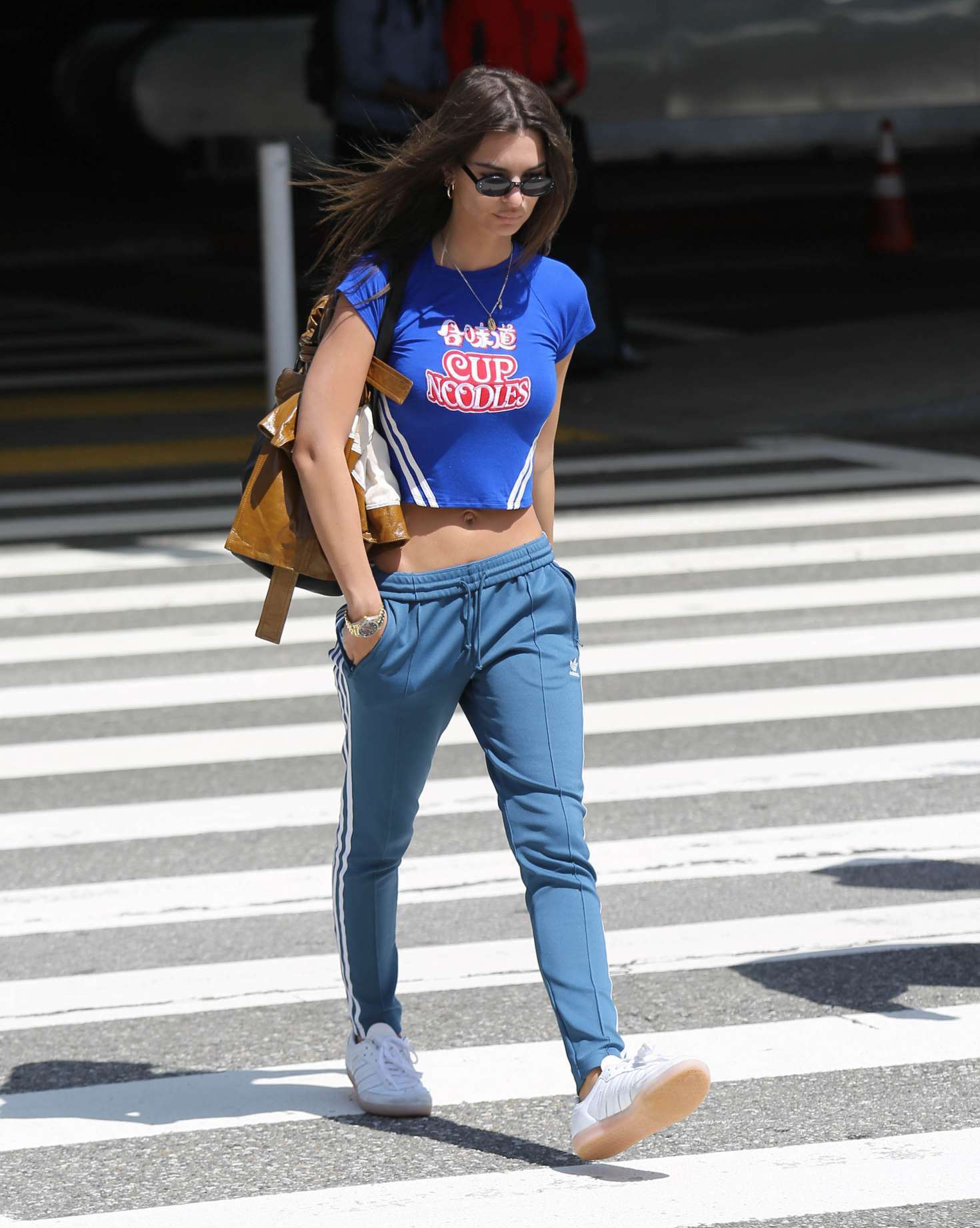 Emily Ratajkowski - Arriving at LAX Airport in Los Angeles