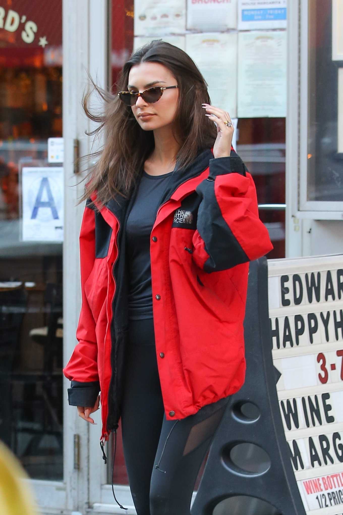 Emily Ratajkowski - Heads to the Strong By Zumba Event in New York