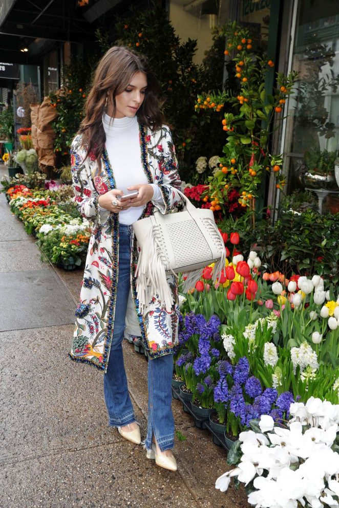 Emily Ratajkowski out and about in New York