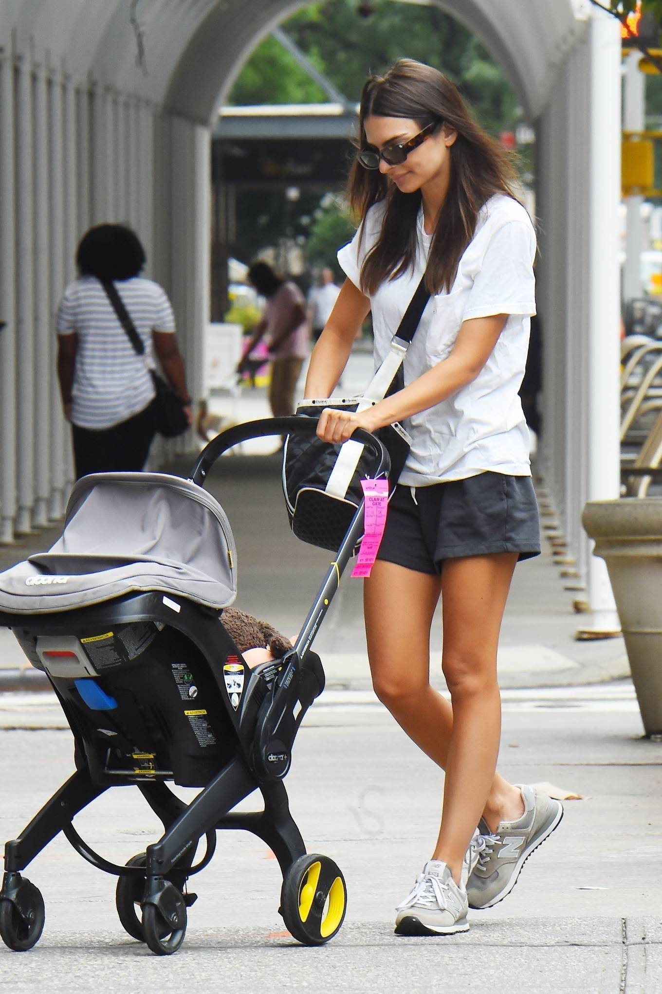 Emily Ratajkowski 2022 : Emily Ratajkowski – Out for a stroll with her little one in Manhattan-13