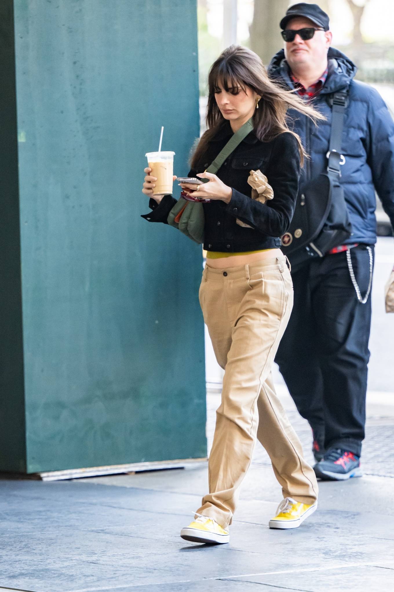 Emily Ratajkowski 2023 : Emily Ratajkowski – Spotted while arriving at Sony to tape her podcast in New York-04