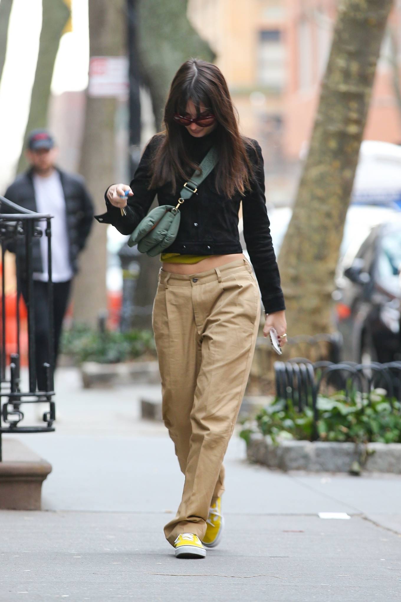 Emily Ratajkowski 2023 : Emily Ratajkowski – Spotted while arriving at Sony to tape her podcast in New York-16