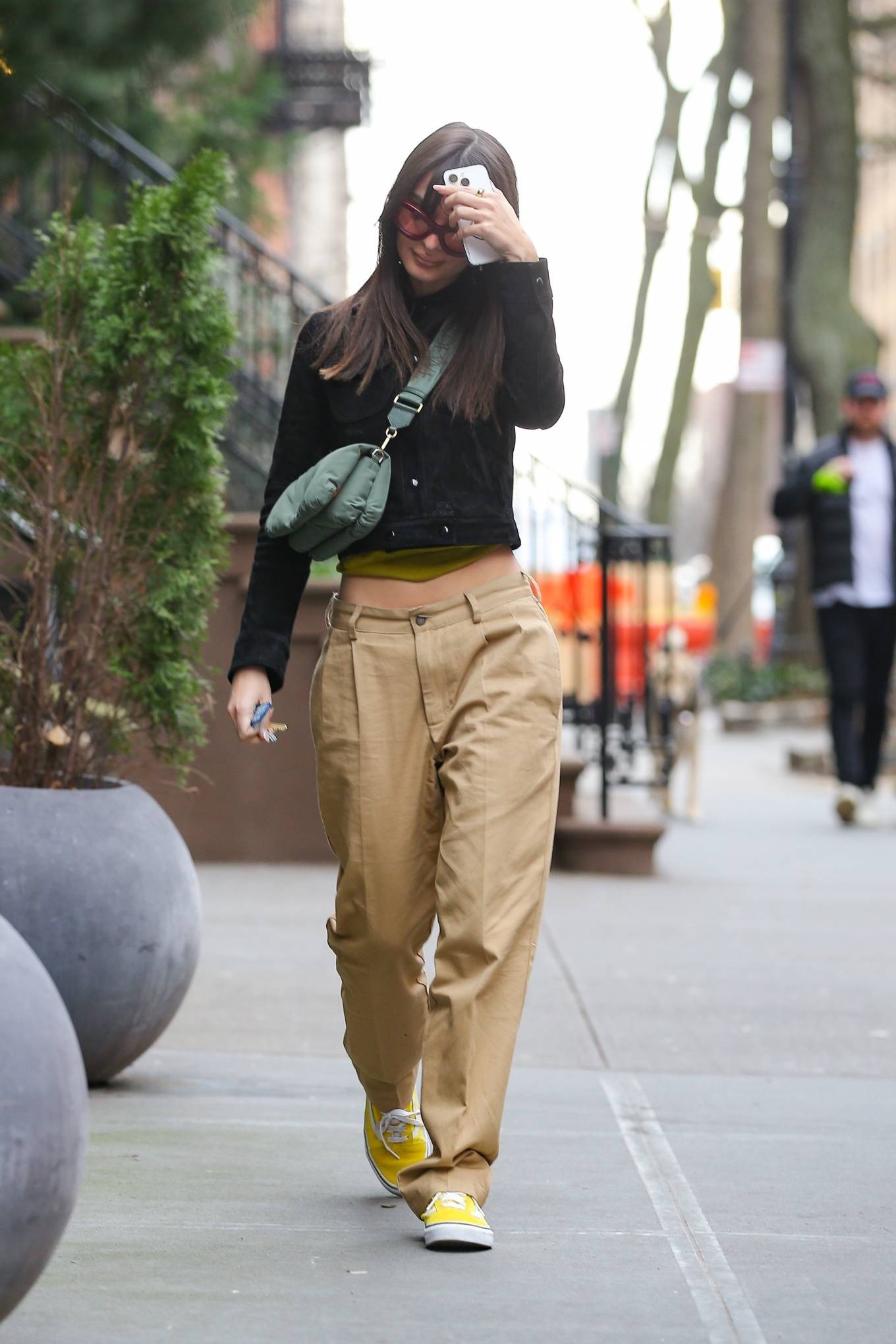 Emily Ratajkowski 2023 : Emily Ratajkowski – Spotted while arriving at Sony to tape her podcast in New York-22