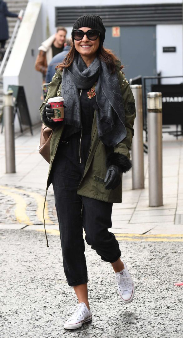 Emma Barton - Leaves the hotel for the Strictly Come Dancing Live Tour Photocall in Manchester
