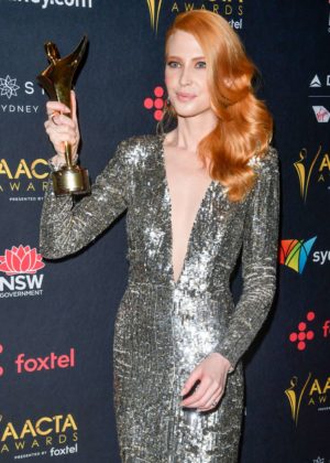 Emma Booth - 2017 AACTA Awards in Sydney