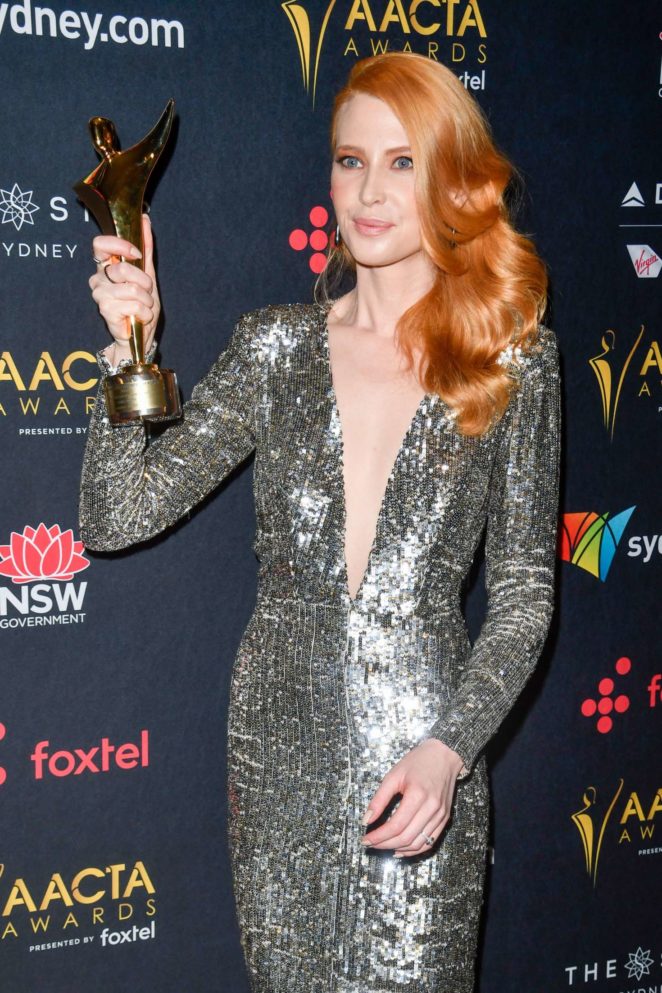 Emma Booth - 2017 AACTA Awards in Sydney
