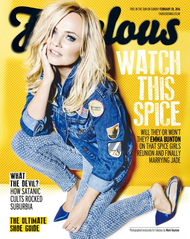 Emma Bunton - Fabulous Magazine (February 2016)