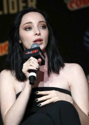 Emma Dumont - 'The Gifted' Panel at 2017 NYCC in NYC