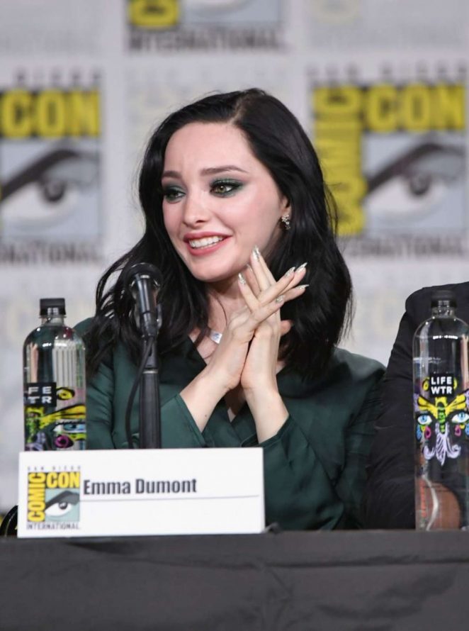 Emma Dumont - 'The Gifted' Panel at 2018 Comic-Con in San Diego