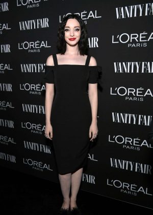 Emma Dumont - Vanity Fair and L'Oreal Paris Celebrate New Hollywood in LA