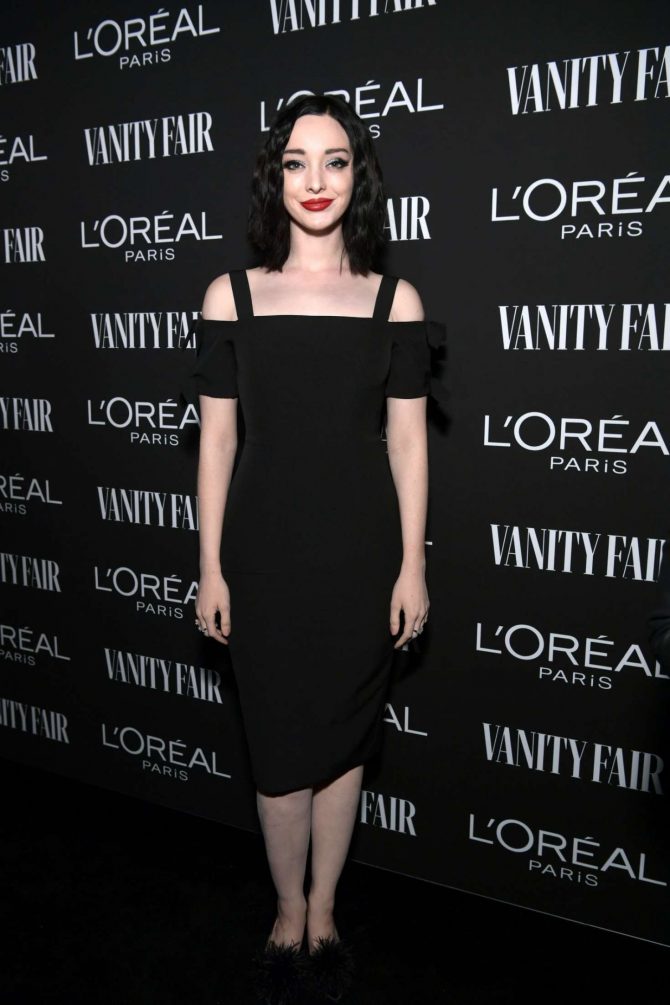 Emma Dumont - Vanity Fair and L'Oreal Paris Celebrate New Hollywood in LA