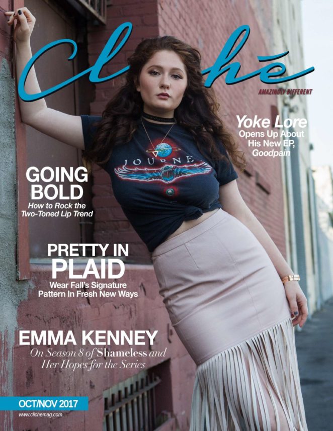 Emma Kenney - Cliche Magazine (October/November 2017)
