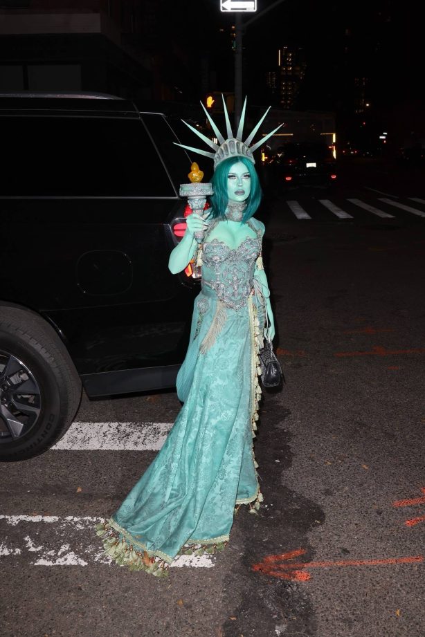 Emma Norton - Seen at Heidi Klum's 22nd Annual Halloween Party in New York