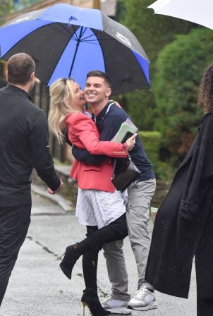 Emma Rigby - Filming in Liverpool