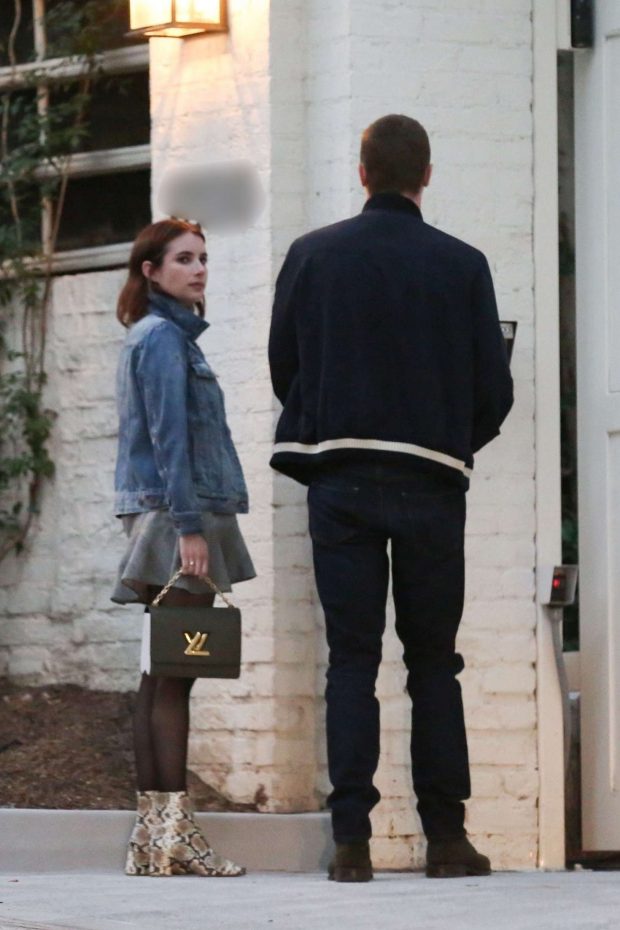 Emma Roberts and Garrett Hedlund - Head to Taylor Swift's house for dinner in LA