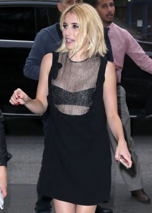 Emma Roberts at The Bowery Hotel in New York