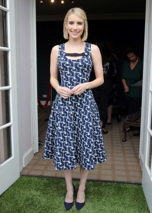 Emma Roberts - Brooks Brothers holiday celebration in Los Angeles