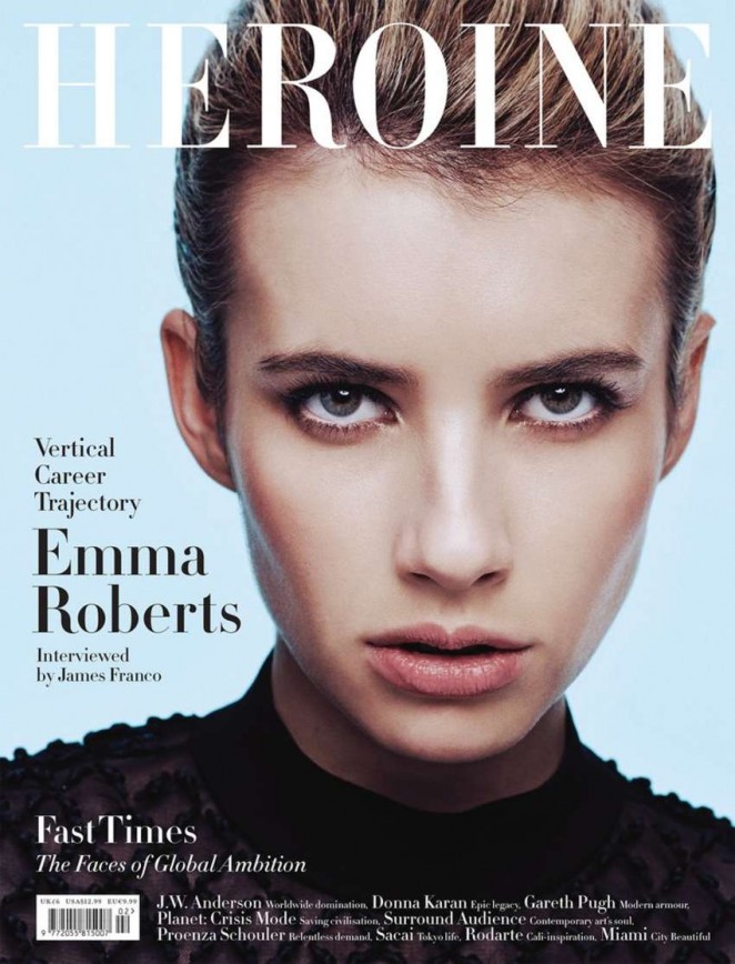 Emma Roberts - Heroine Cover Magazine (February 2015)