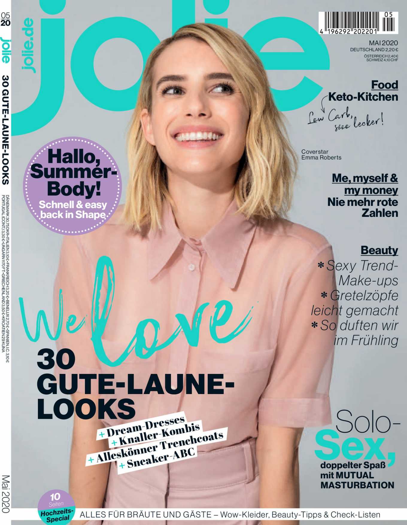 Emma Roberts â€“ Jolie Magazine (April 2020)